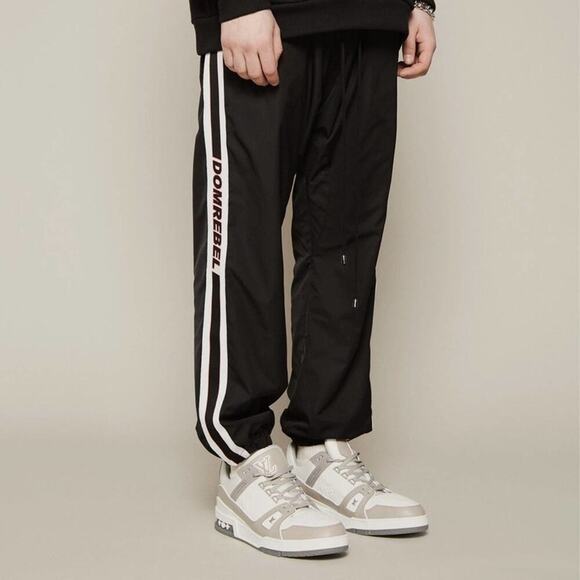 Domrebel Montreal Black Track Pants Size: M (Medium) - Picture 1 of 13